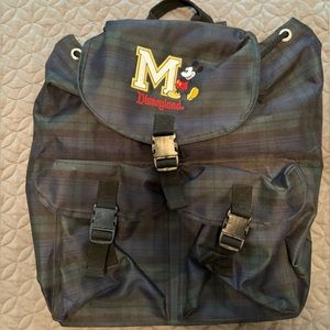 Mickey Mouse Plaid Backpack